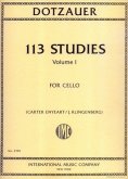 113 Studies for Cello Vol. 1