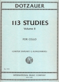 113 Studies for Cello Vol. 2