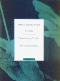 Drdla - Tarantella Op. 27 No. 2