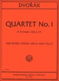 Quartret No. 1 in D Major, Op. 23