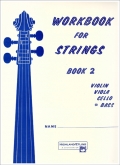 Workbook for Strings Book 2 - Bass