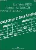 Quick Steps to Note Reading, Volume 3 Viola