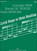 Quick Steps to Note Reading (Cello) - Vol. 3