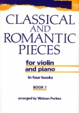Classical & Romantic Pieces - Book1
