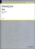 Françaix - String Trio (SCHOTT)