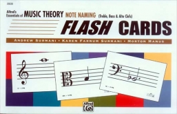 Flashcards - Note Naming (Treble, Bass and Alto Clefs)