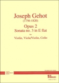 Sonata No. 3 in Eb, Op. 2