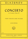Concerto in A- Op.82