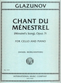 Chant Du Menestrel Opus 71