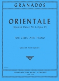 Orientale from Spanish Dance No.2 Op.37