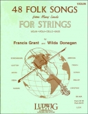 48 Folk Songs from Many Lands - Violin