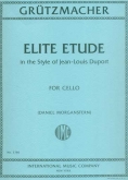 Grützmacher - Elite Etude for Cello (INT)