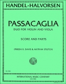 Passacaglia, Duo for Violin & Viola
