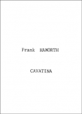 Haworth - Cavatina for Cello and Piano