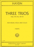 Haydn - Three Trios Hob. XVI, No. 40-42 (INT)