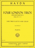 Four London Trios, Hob. IV: 1-4