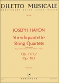 String Quartets, Op. 77/1,2, Op. 103