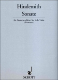 Hindemith - Sonata for Solo Viola (SCHOTT)