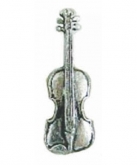 Pewter Violin Pin