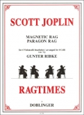 Joplin - Magnetic Rag, Paragon Rag for 4 Cellos