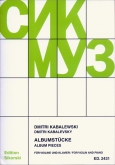 Kabalevsky - Album Pieces for Violin and Piano (SIK)
