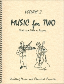 Music for Two Vol 2 - Viola and Cello/Bassoon
