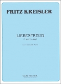 Liebesfreud for Violin and Piano