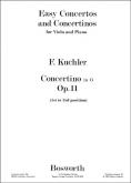 Küchler - Concertino in G Major Op. 11 for Viola (BOSW)