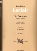 Six Sonatas for 2 Violins