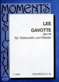 Gavotte, Op. 112 für Violoncello und Klavier