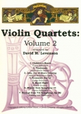 Violin Quartets - Vol. 2 - Score/Parts