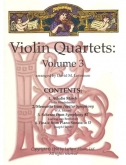 Violin Quartets - Vol. 3 - Score/Parts