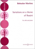 Martinu - Variations on a Theme of Rossini (B&H)