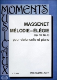 Mélodie-Élégie (Op. 10, No. 5) pour Violoncelle et Piano