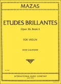 Mazas - Op. 36 , Book 2: Etudes Brillantes (INT)
