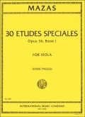 30 Etudes Speciales Op.36 Book I