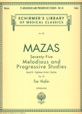 75 Melodious and Progressive Studies Op. 36 - Book 3