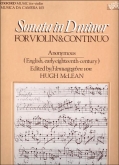 Sonata in D- (English, early eighteenth-century)