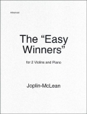 Joplin - The "Easy Winners" for 2 Violins and Piano