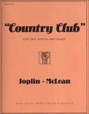 Joplin - Country Club for 2 Violins and Piano