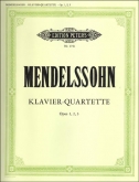 Mendelssohn - Piano Quartet, Op. 1, 2, 3 (PET)