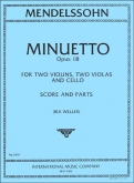 Minuetto, Op. 18