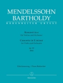 Concerto in E minor op.64- 1844 Edition