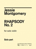 Montgomery - Rhapsody No. 2 for Solo Violin