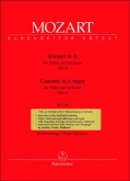 Concerto No. 5 in A KV 219 for Violin and Piano