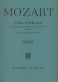 Divertimento for Violin, Viola and Cello, KV 563