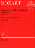 Six Sonatas for Piano & Violin KV 26-31