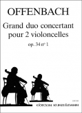 Grand Duo Concertant pour 2 Violoncelles, Op.34 No.1