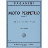 Moto Perpetuo Op. 11 for Violin and Piano