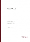 Preludio Nr. 1 for Violin and Piano